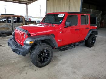  Salvage Jeep Wrangler