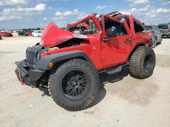  Salvage Jeep Wrangler