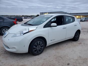  Salvage Nissan LEAF