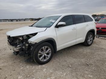  Salvage Toyota Highlander