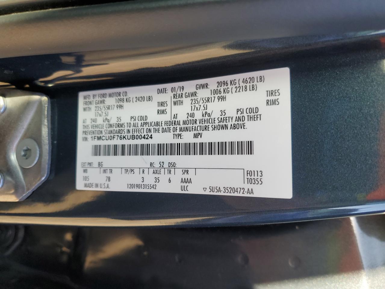 Ford Escape S Image 10