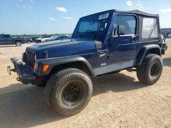  Salvage Jeep Wrangler