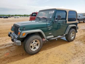  Salvage Jeep Wrangler
