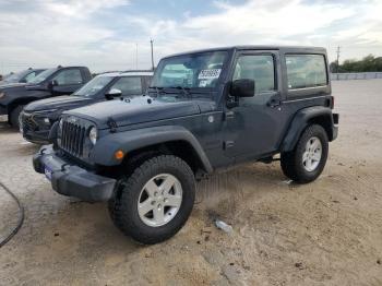  Salvage Jeep Wrangler