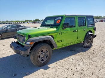  Salvage Jeep Wrangler