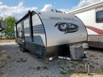  Salvage Gray Camper
