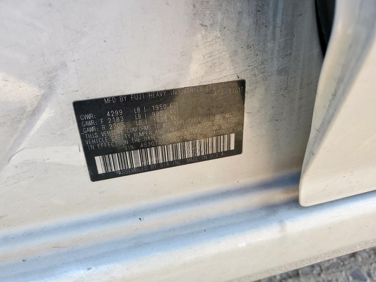 Subaru Impreza Image 9