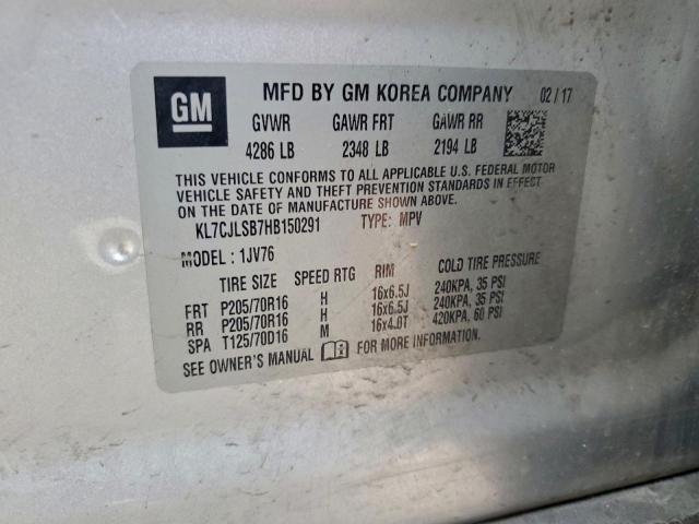 Chevrolet Trax 1lt Image 13