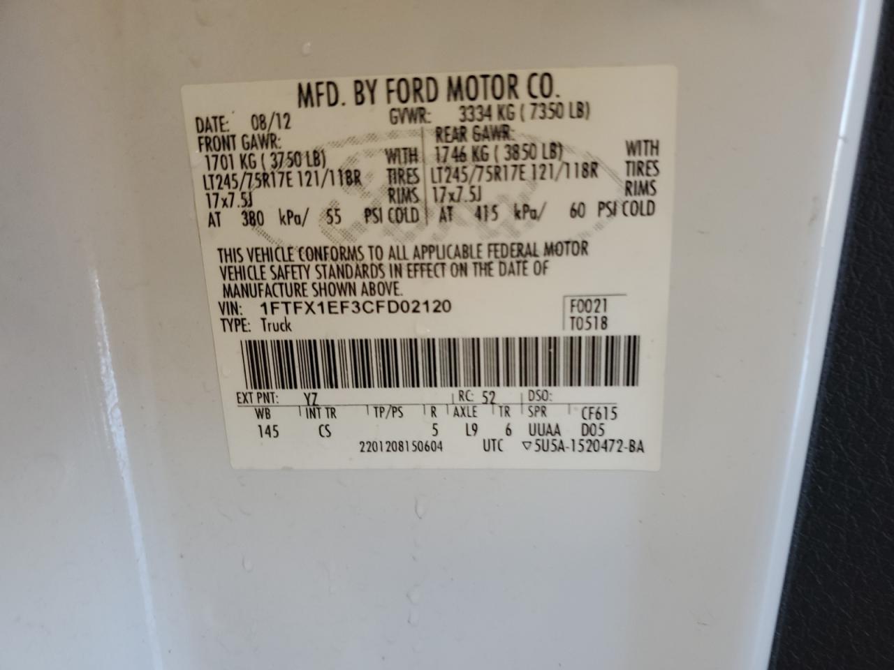 Ford F-150 Super Cab Image 11