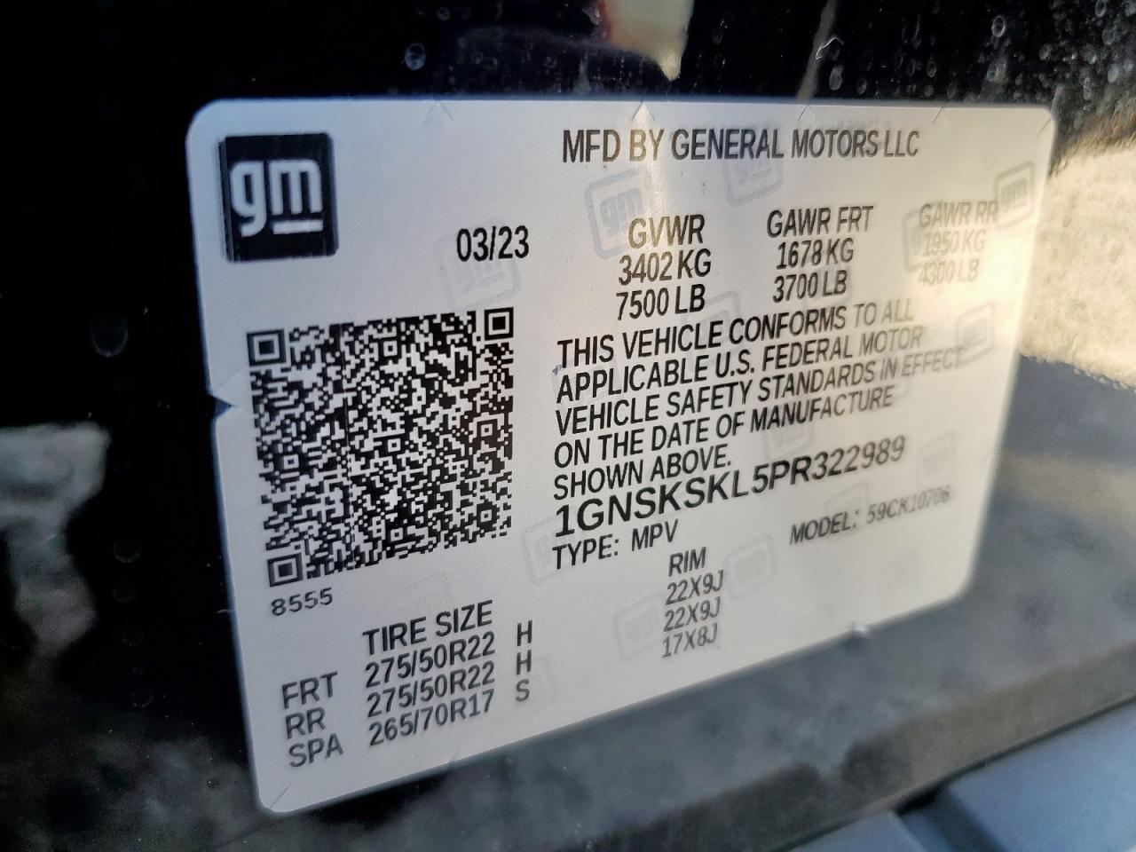 Chevrolet Tahoe K1500 Premier Image 13