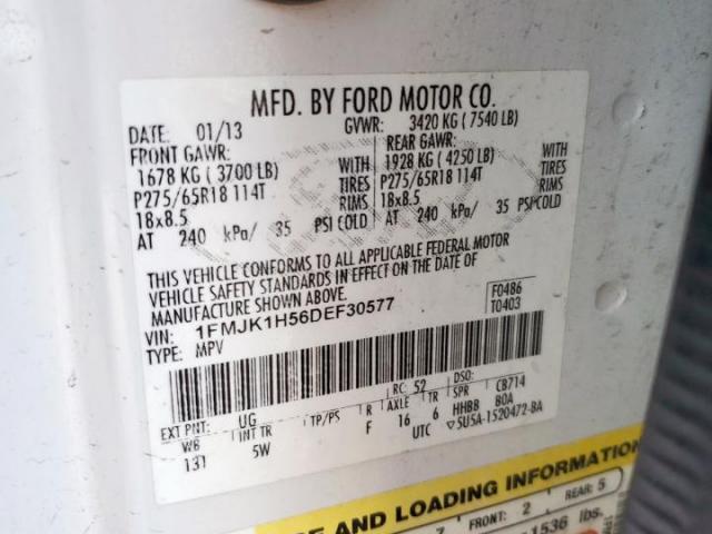 Ford Expedition El Xlt Image 10