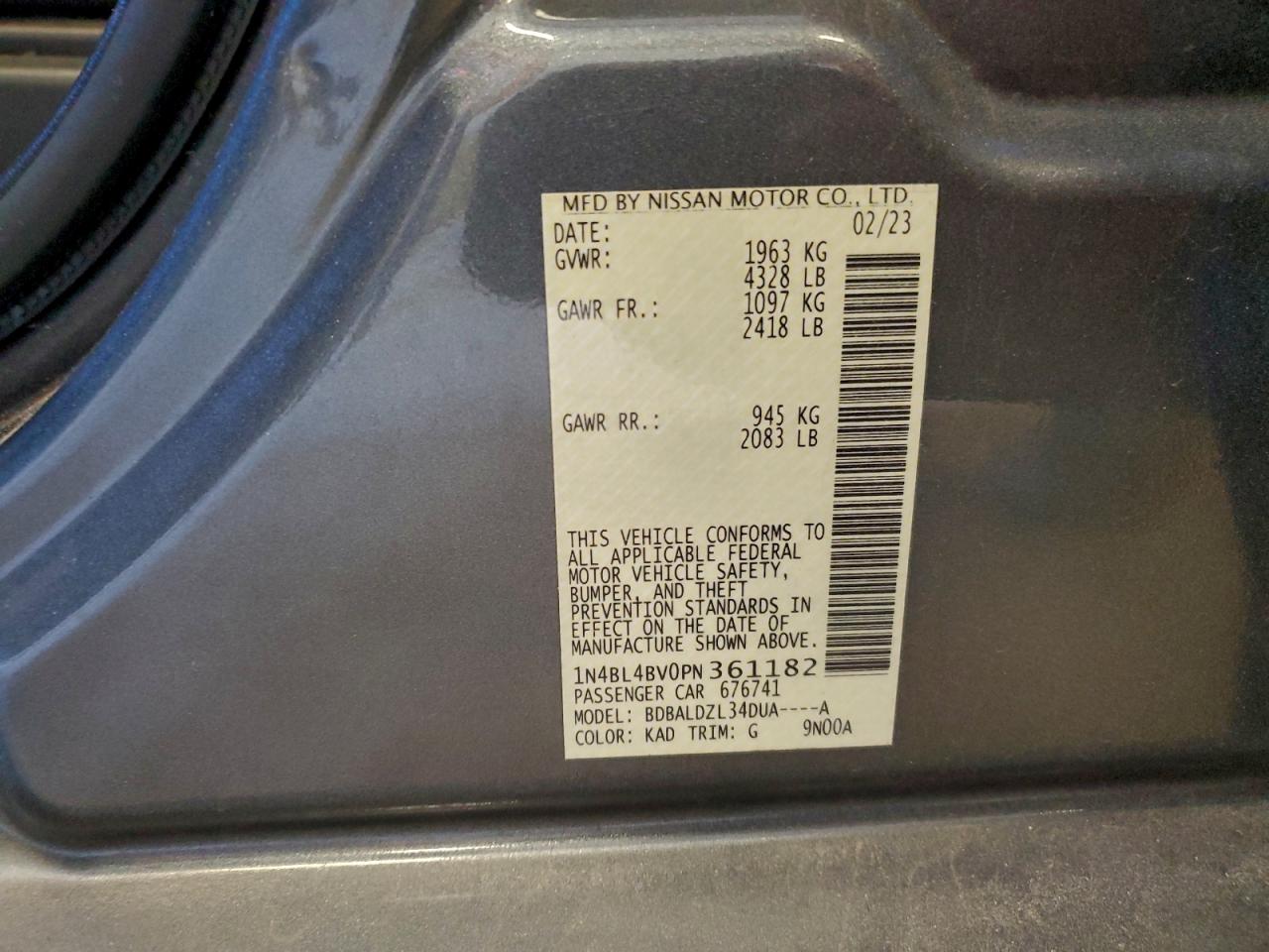 Nissan Altima S Image 11