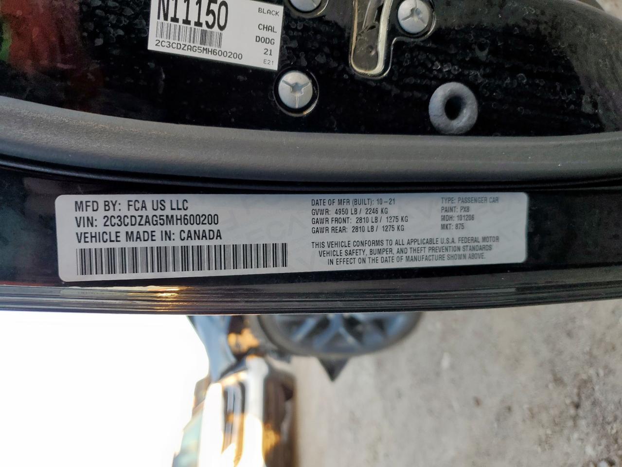 Dodge Challenger Sxt Image 8