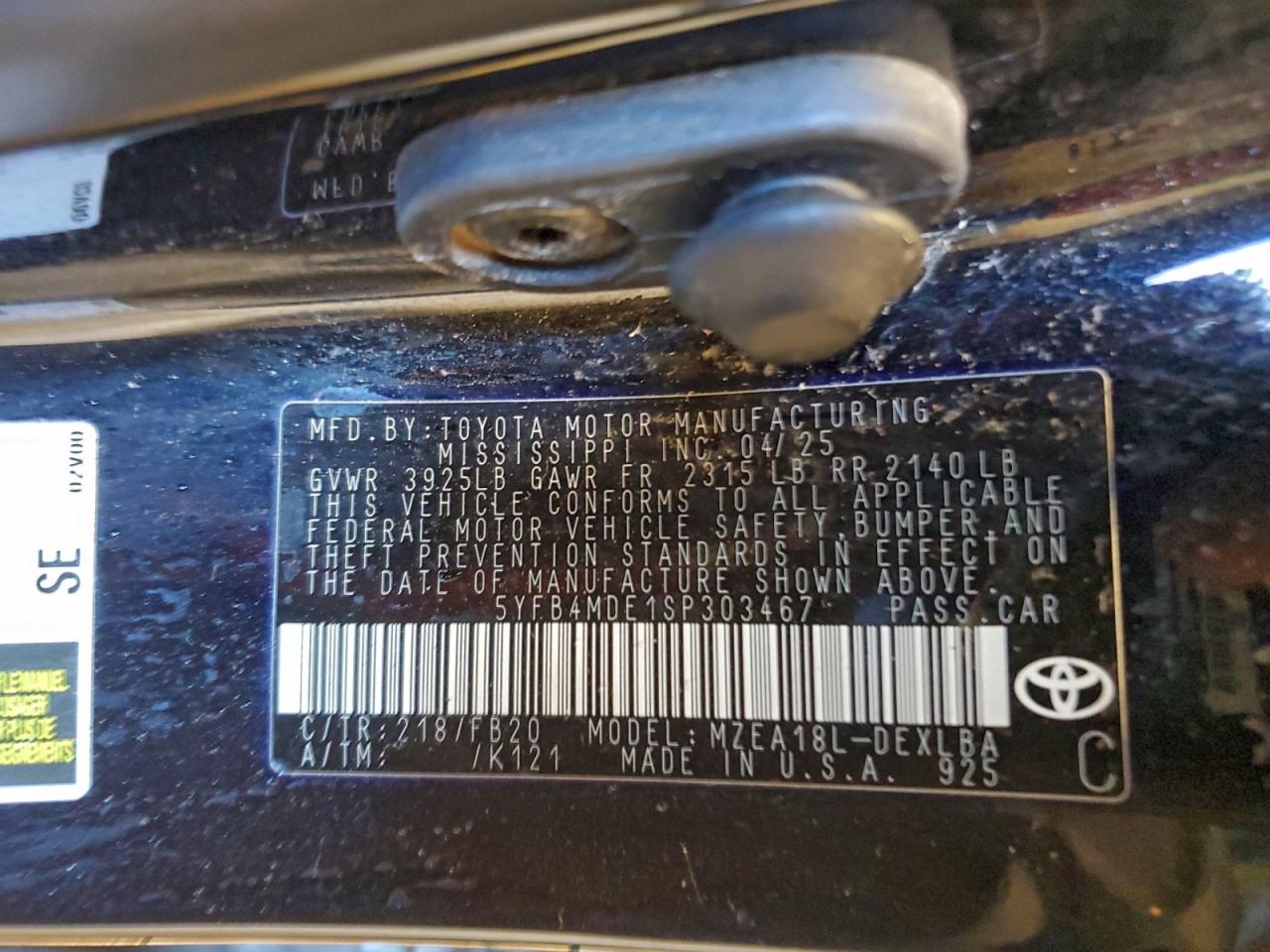 Toyota Corolla Le Image 8