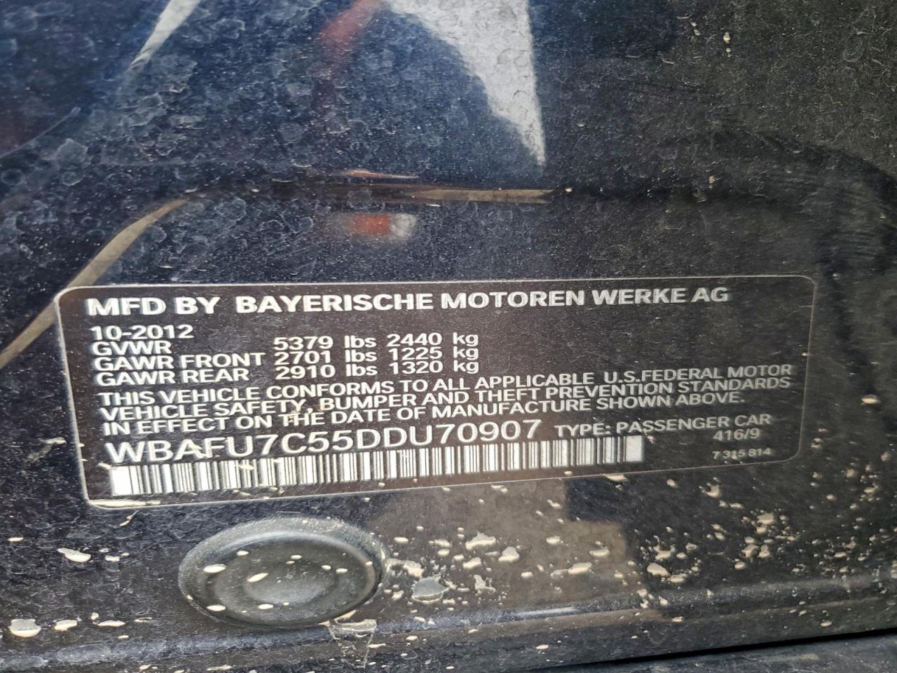 BMW 5 Series Xi Image 8