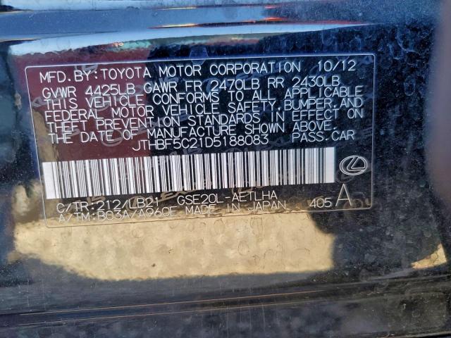 Lexus Is 250 Image 12