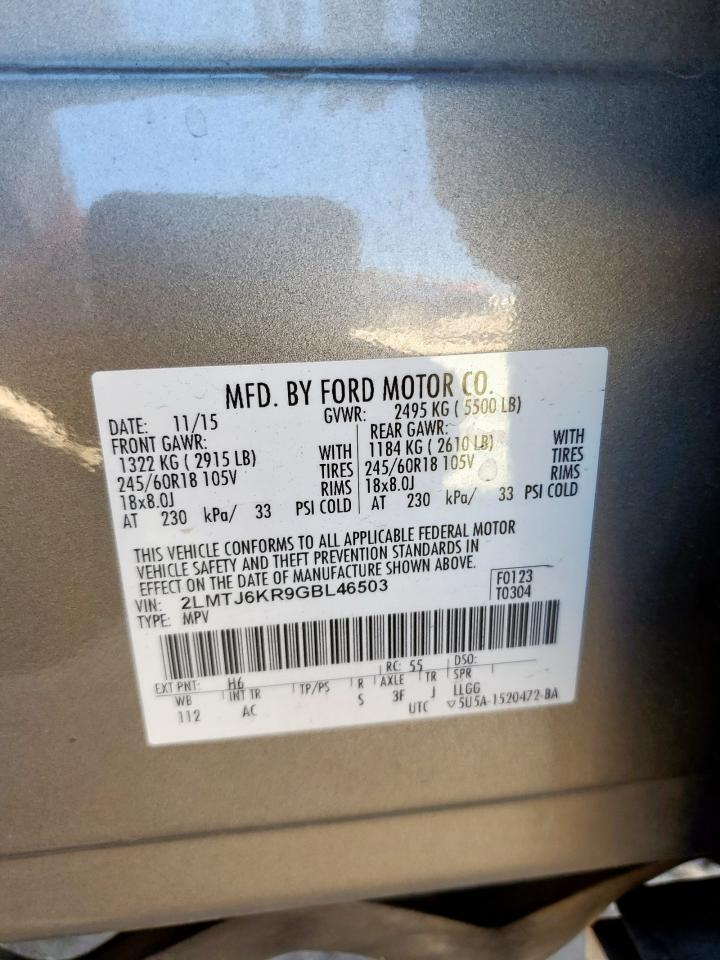 Lincoln MKX Select Image 10