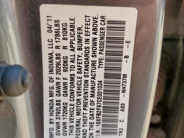 Honda Civic Exl Image 2