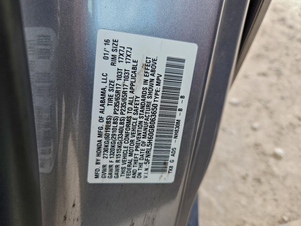 Honda Odyssey Exl Image 13