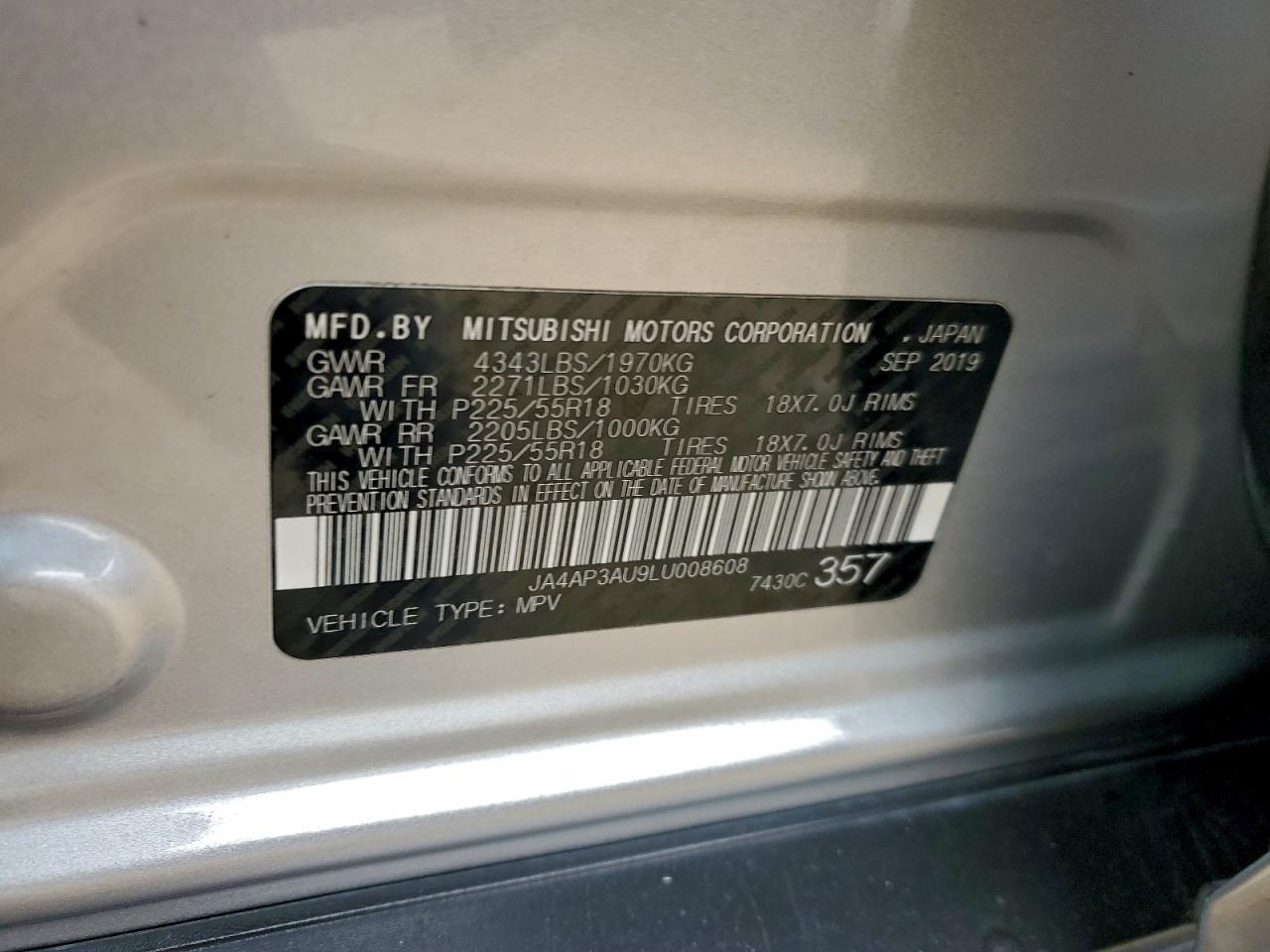 Mitsubishi Outlander Es Image 7