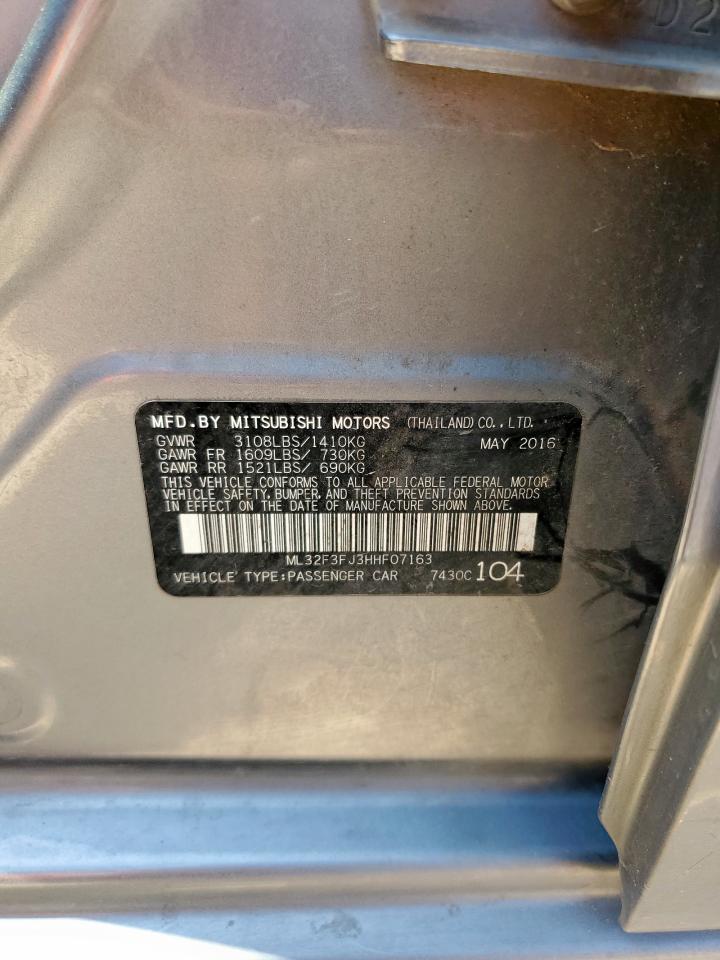 Mitsubishi Mirage G4 Es Image 8