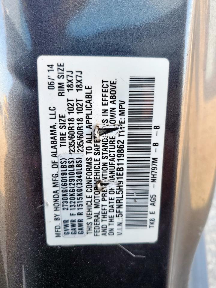 Honda Odyssey Touring Image 8