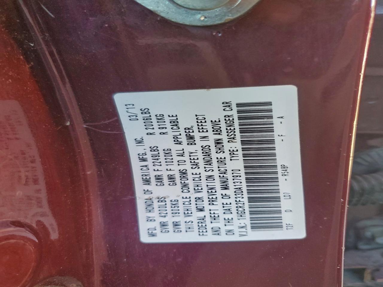 Honda Accord Lx Image 5