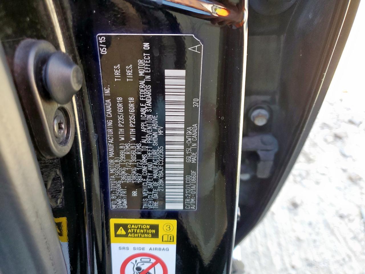 Lexus RX 350 Base Image 12