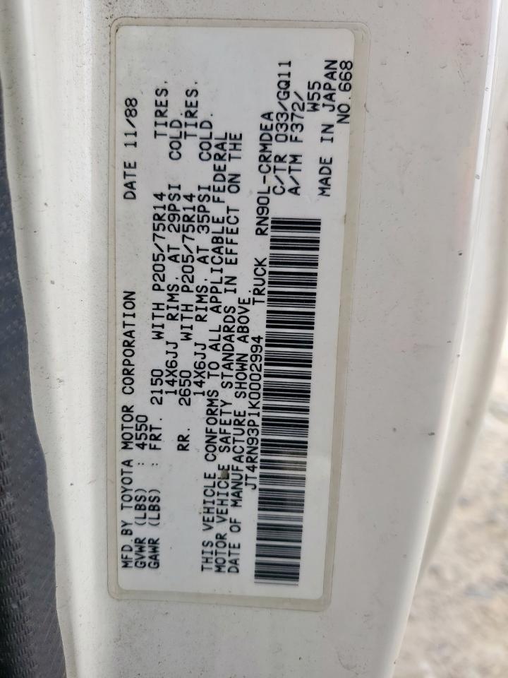 Toyota Pickup 1/2 Ton Extra Long Wheelbase Dlx Image 3