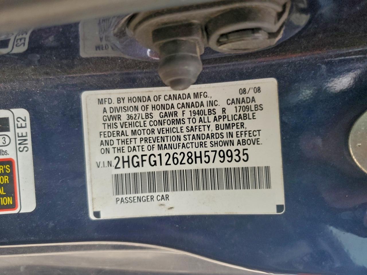 Honda Civic Lx Image 12