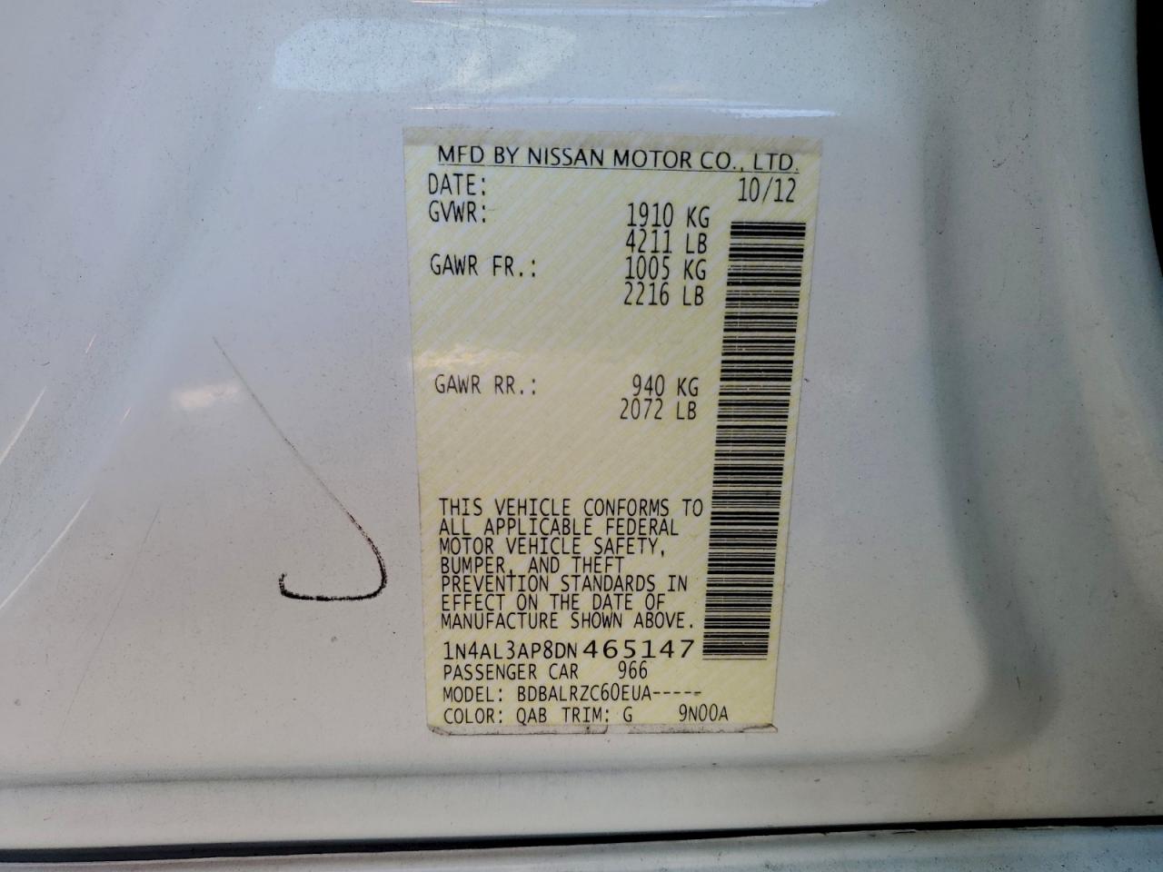 Nissan Altima 2.5 Image 9