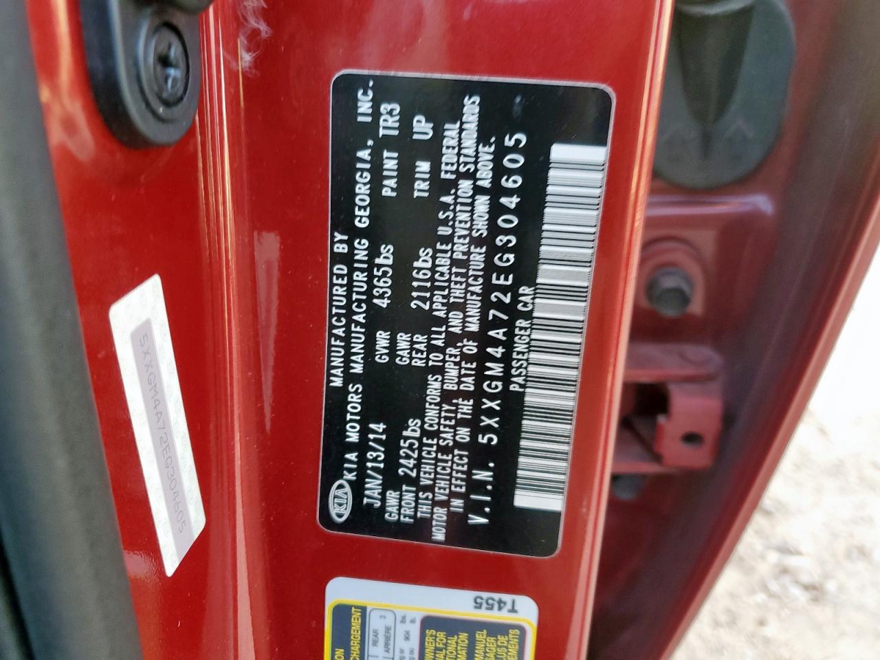 Kia Optima Lx Image 2