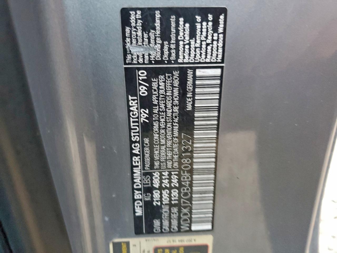 Mercedes-Benz E-Class 550 Image 7