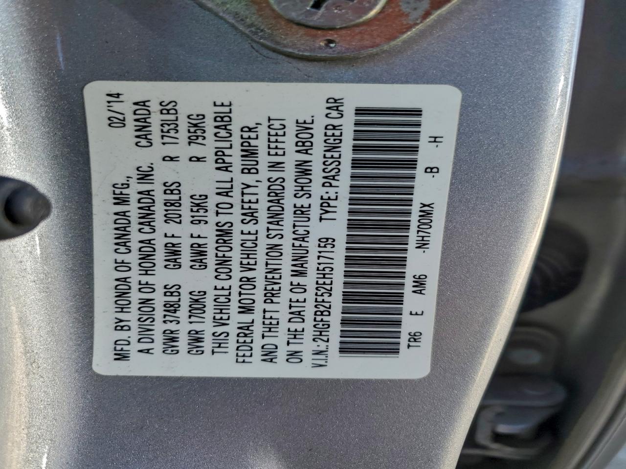 Honda Civic Lx Image 13