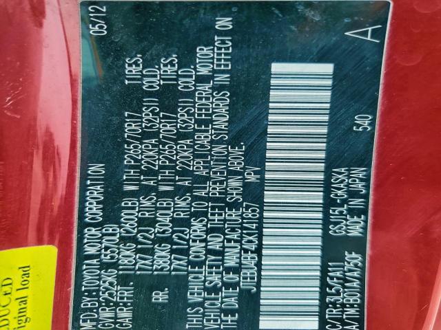 Toyota FJ Cruiser Image 10