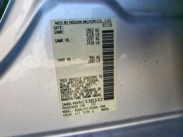 Nissan Altima S Image 8