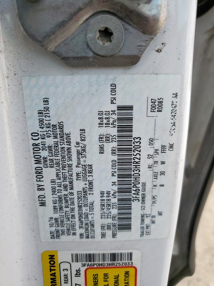 Ford Fusion Se Image 7