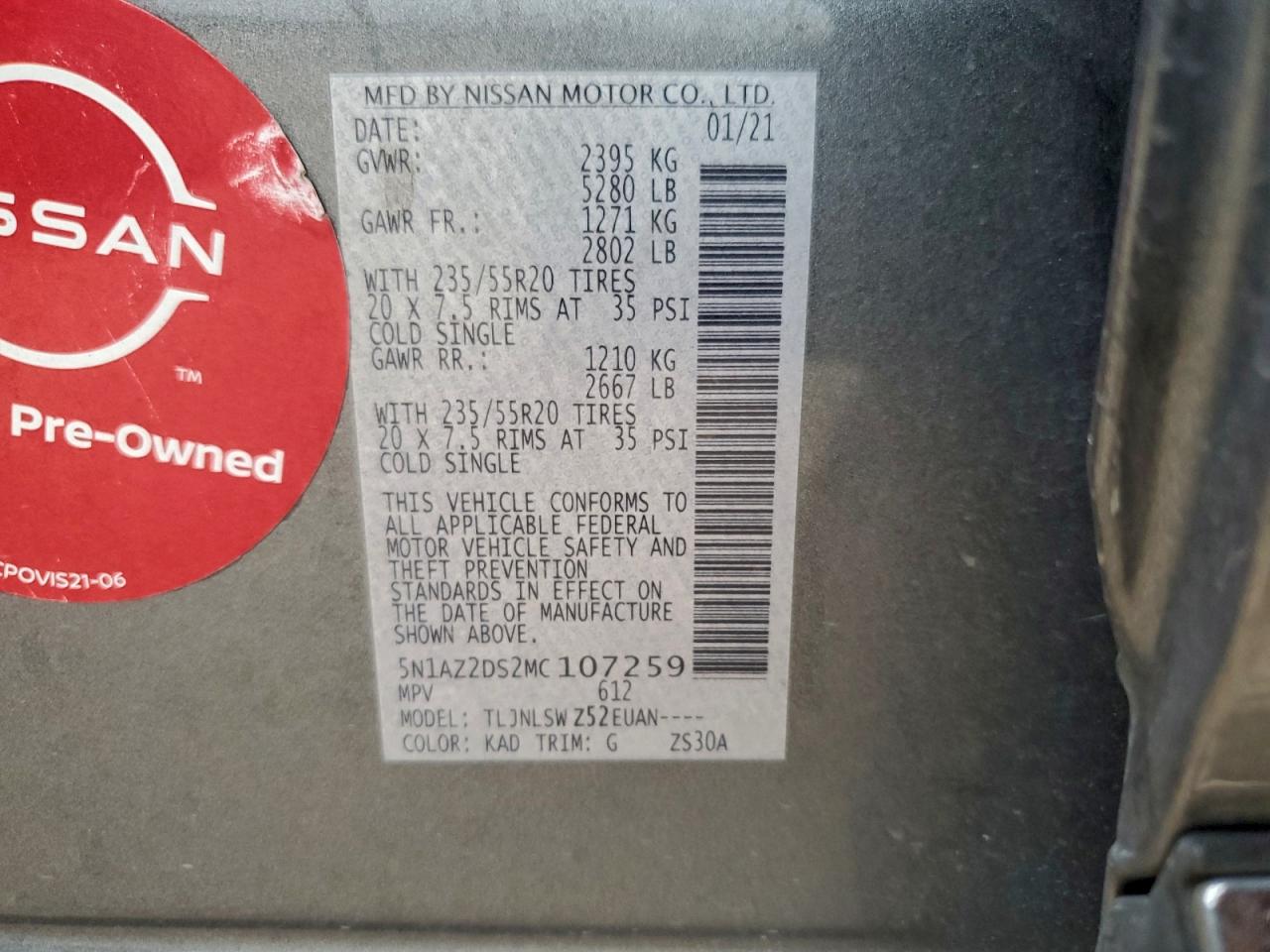 Nissan Murano Platinum Image 11