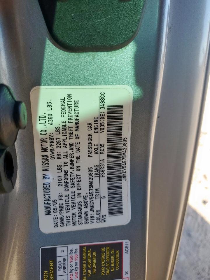 INFINITI G35 Image 9