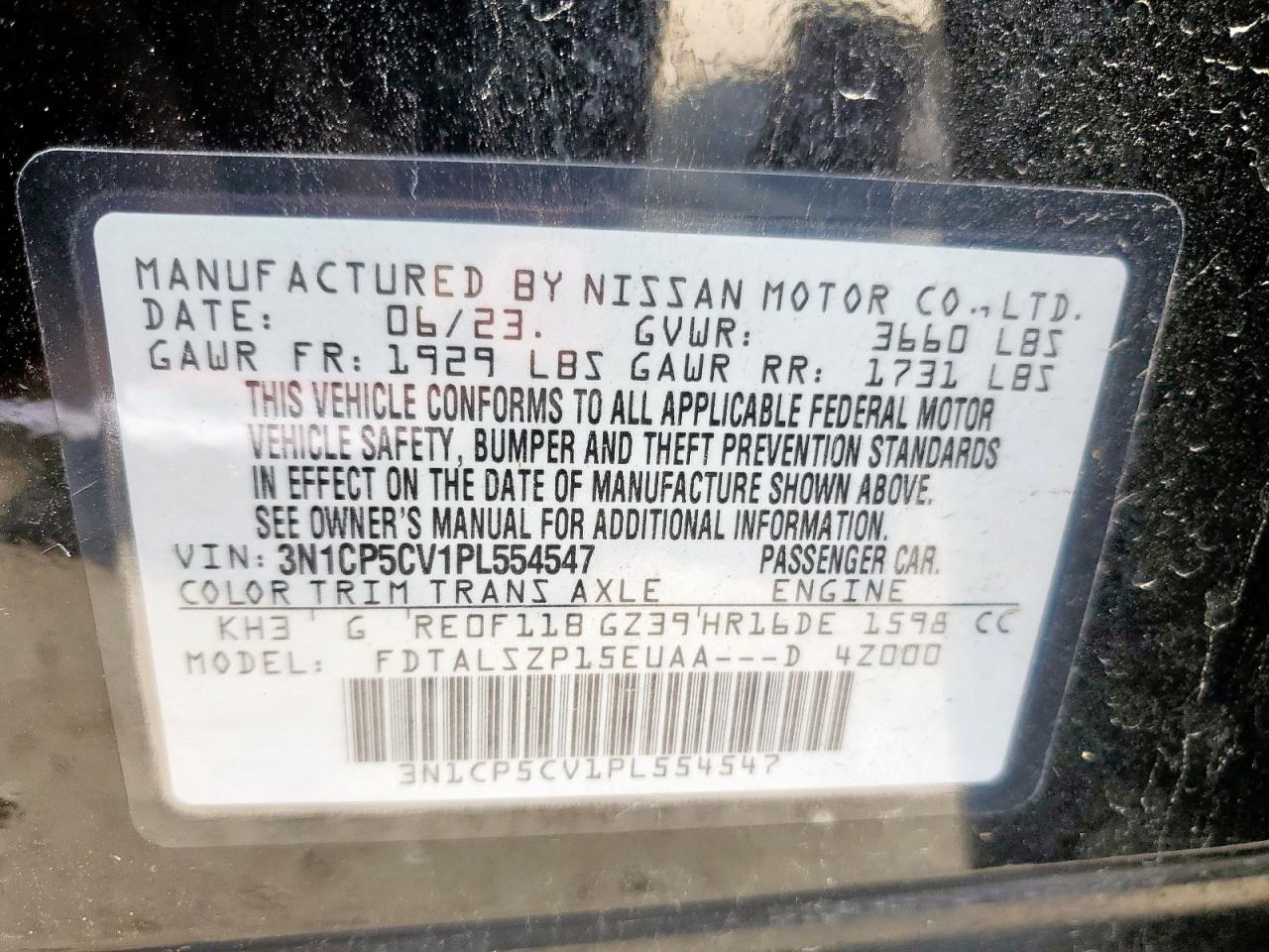 Nissan Kicks Sv Image 13