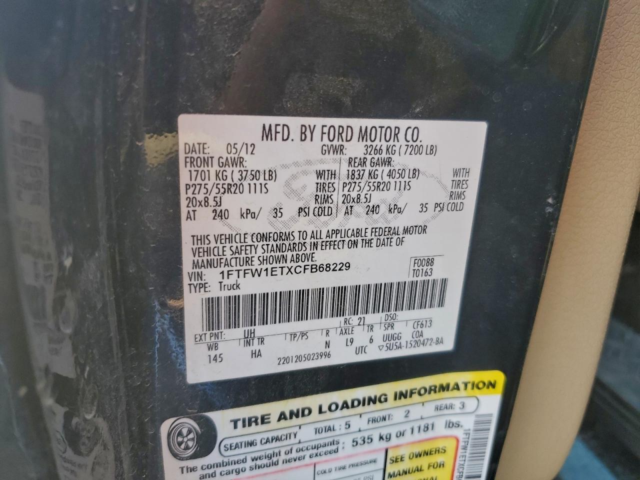 Ford F-150 Supercrew Image 3