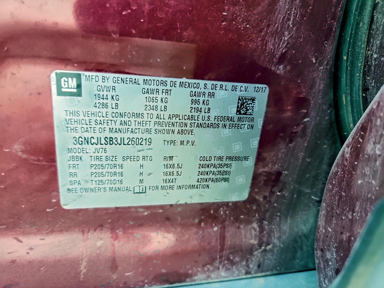 Chevrolet Trax 1lt Image 12