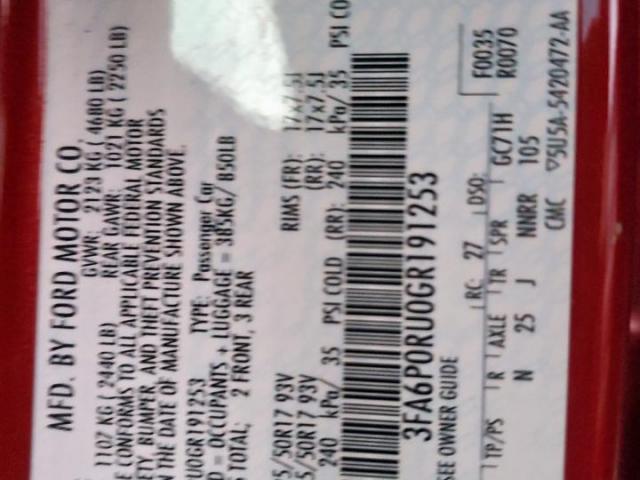 Ford Fusion Titanium Hev Image 11