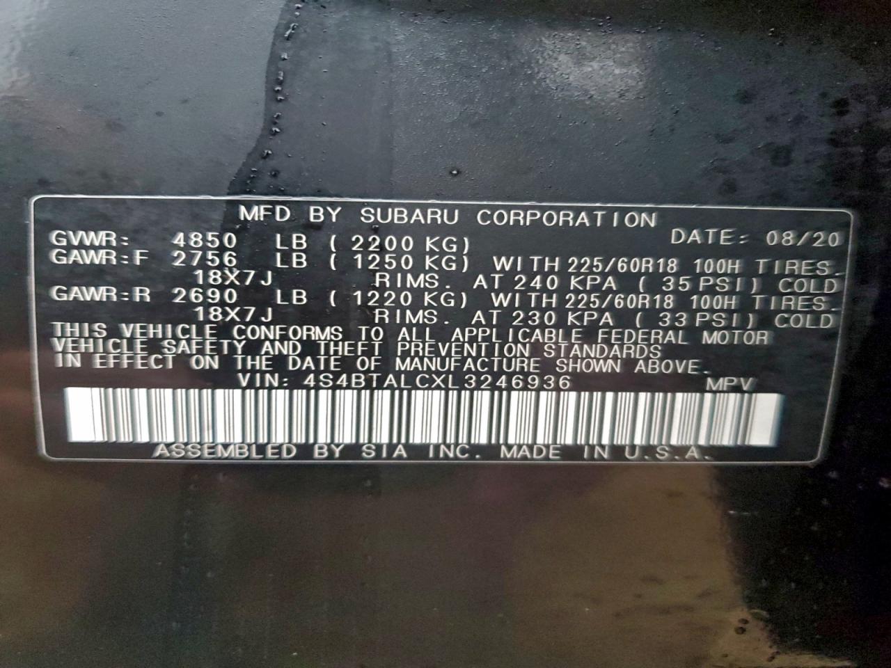 Subaru Outback Limited Image 12