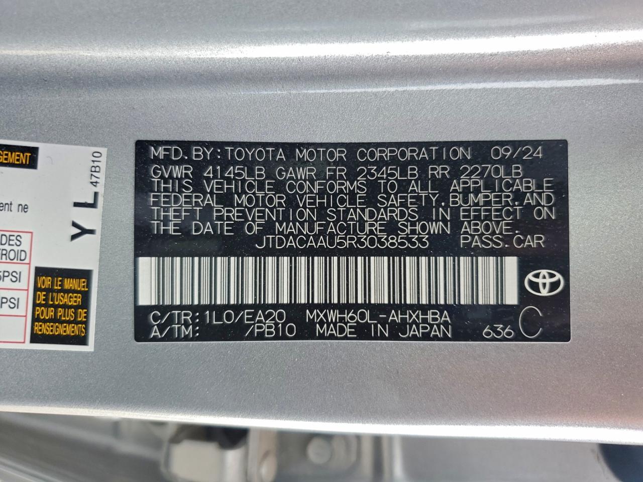 Toyota Prius Le Image 11