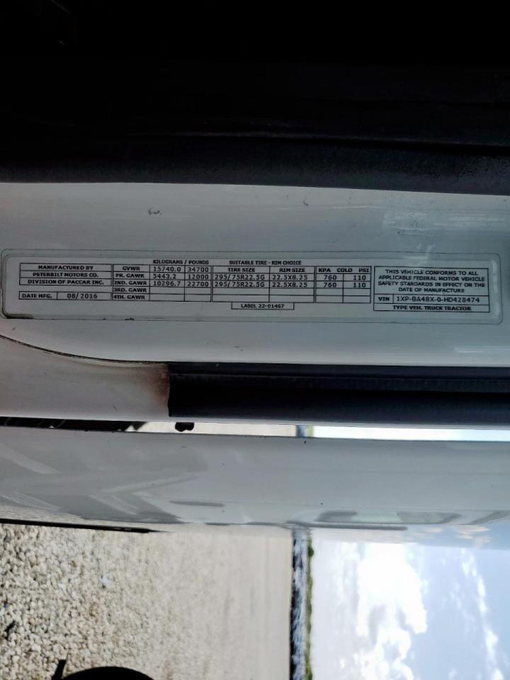 Peterbilt Tractor 579 Image 6