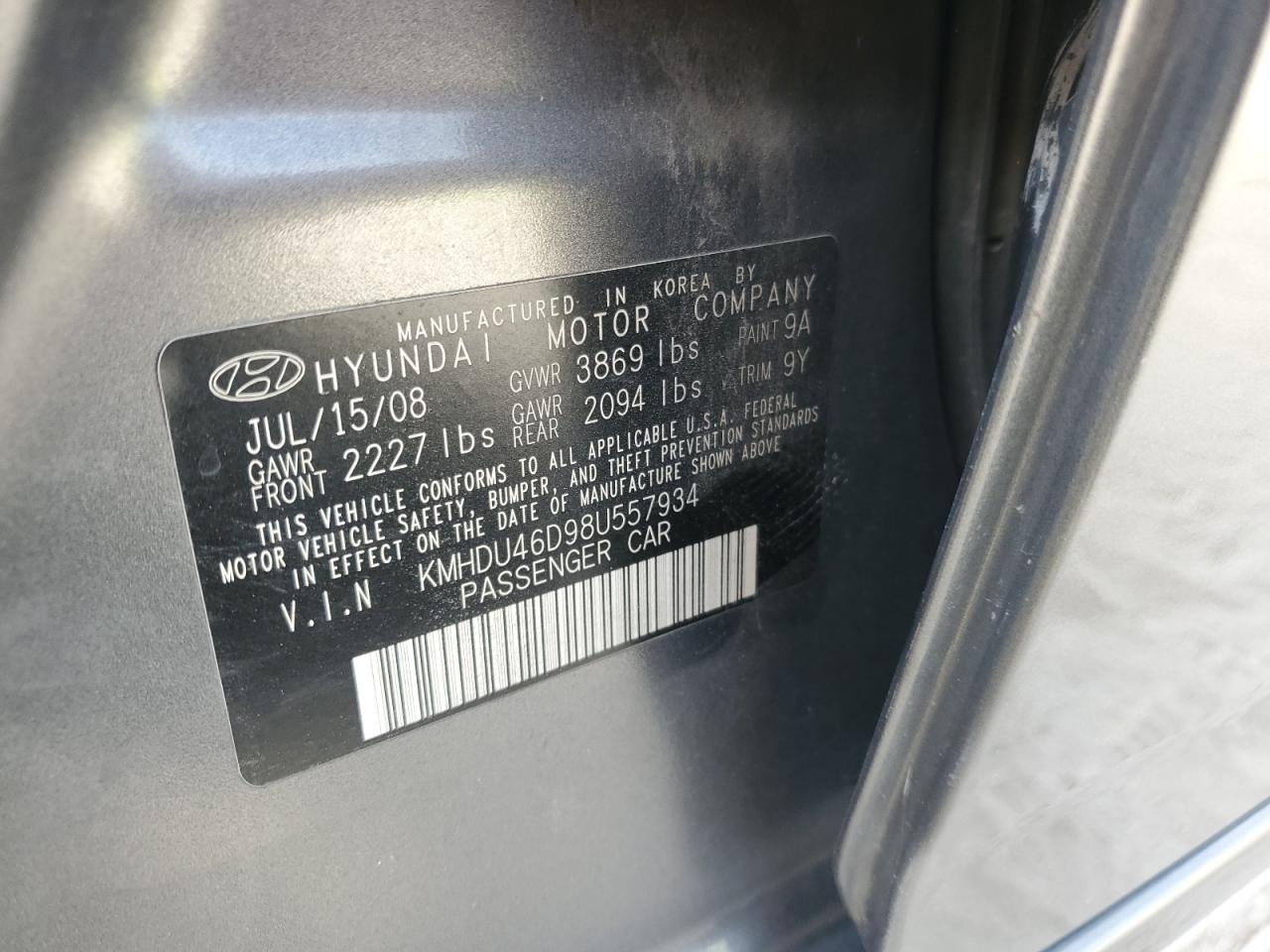 Hyundai ELANTRA Gls Image 2