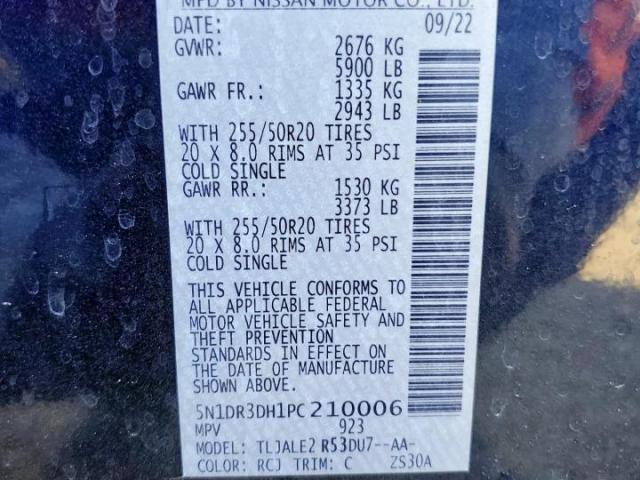 Nissan Pathfinder Platinum Image 8