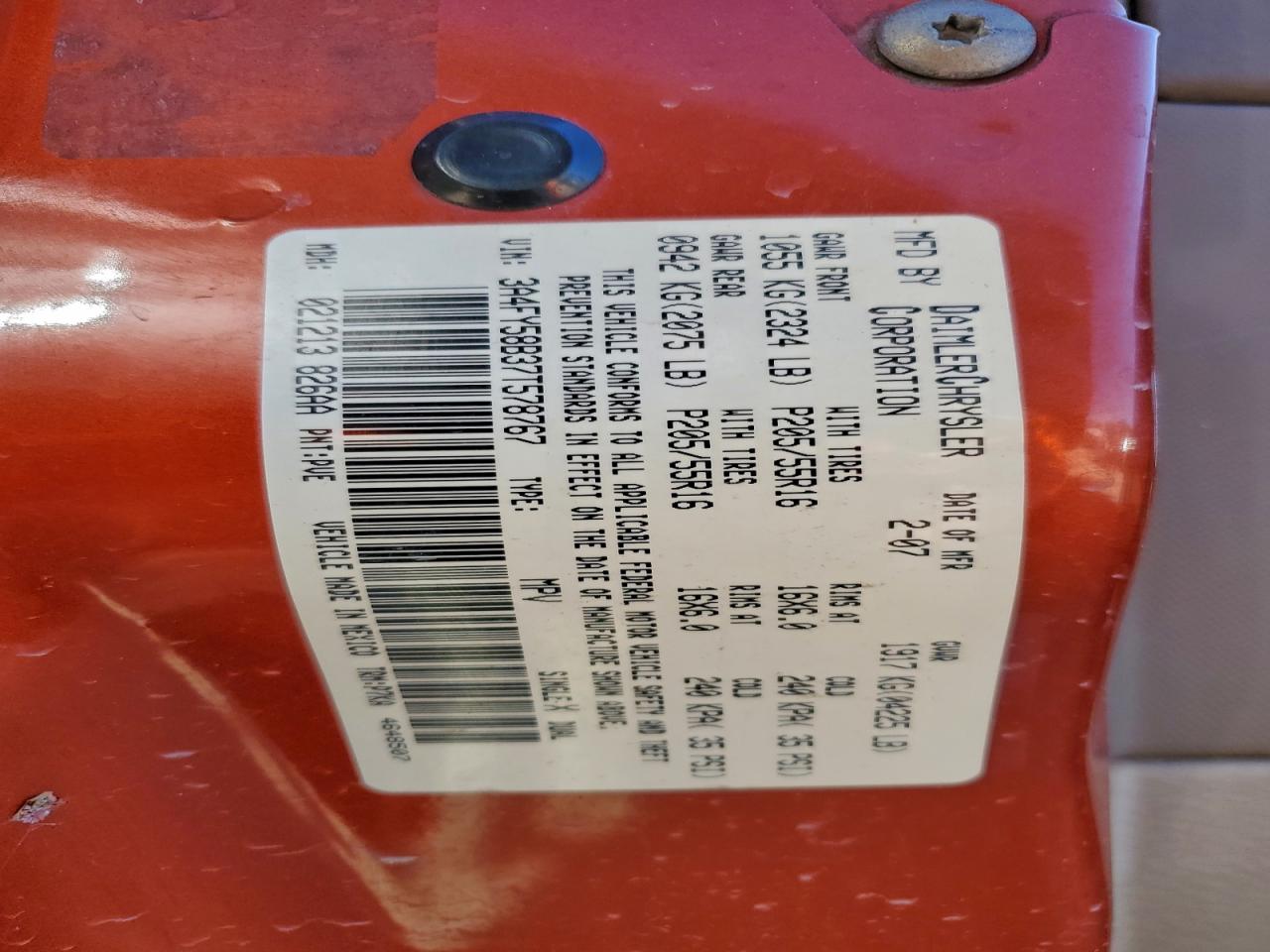 Chrysler PT Cruiser Touring Image 9