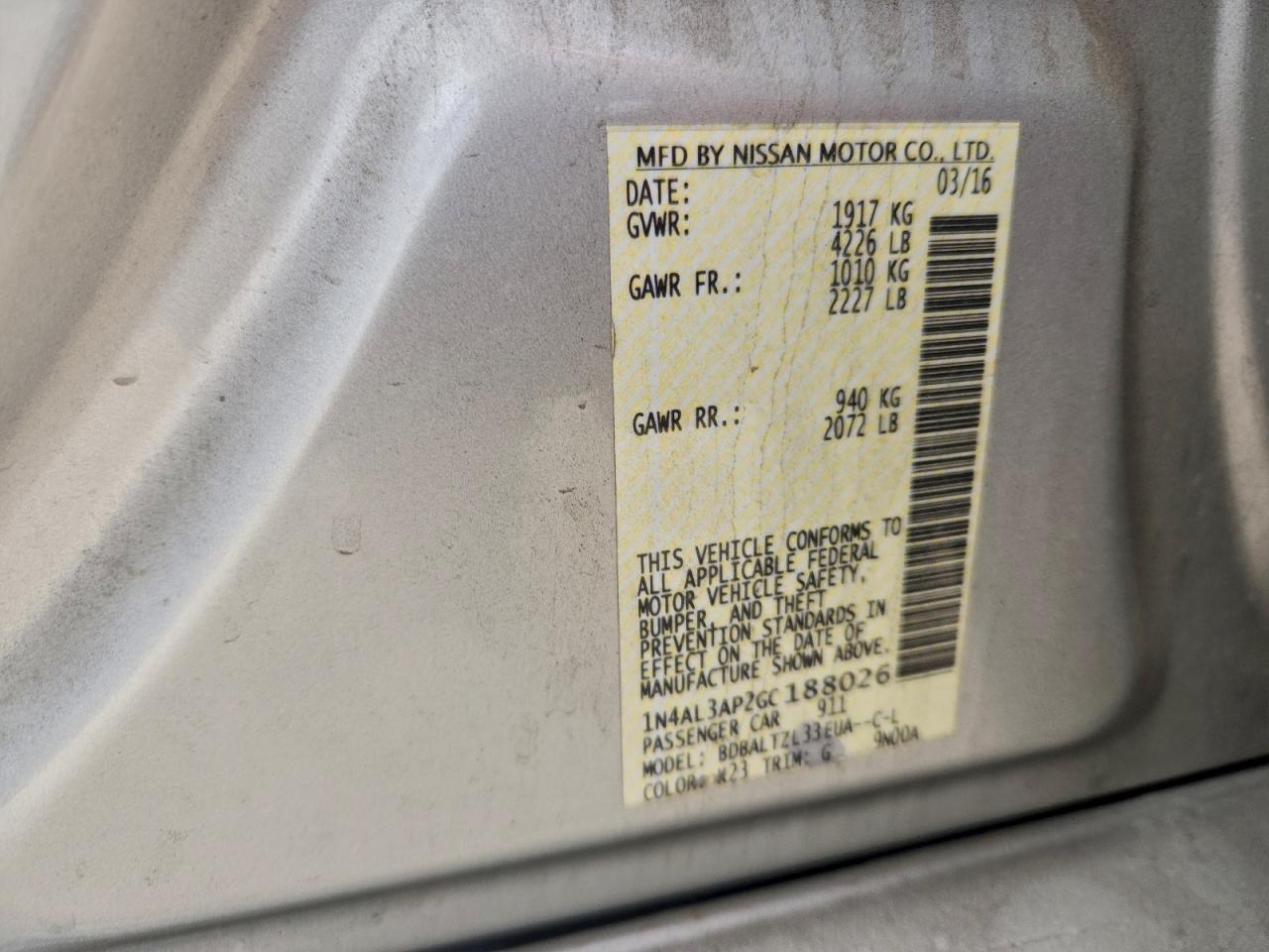 Nissan Altima 2.5 Image 8